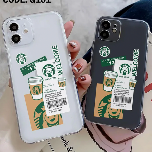Starbucks Semi Transparent Case