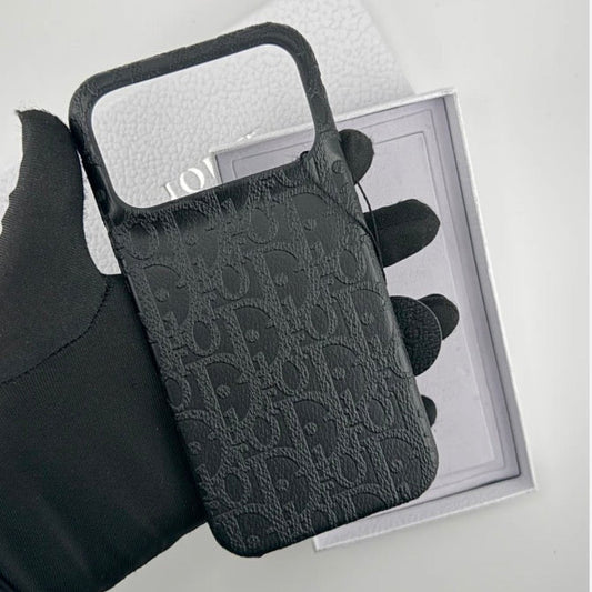 Premium iphone black d case