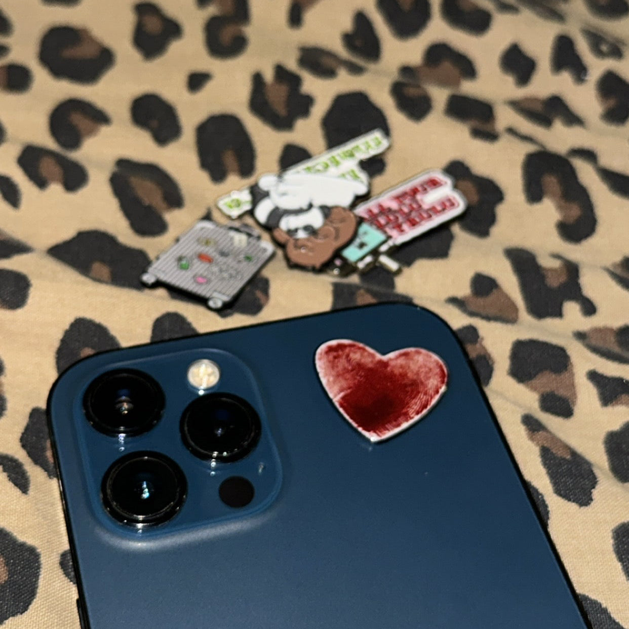 Sweet Heart Metal Sticker ♡