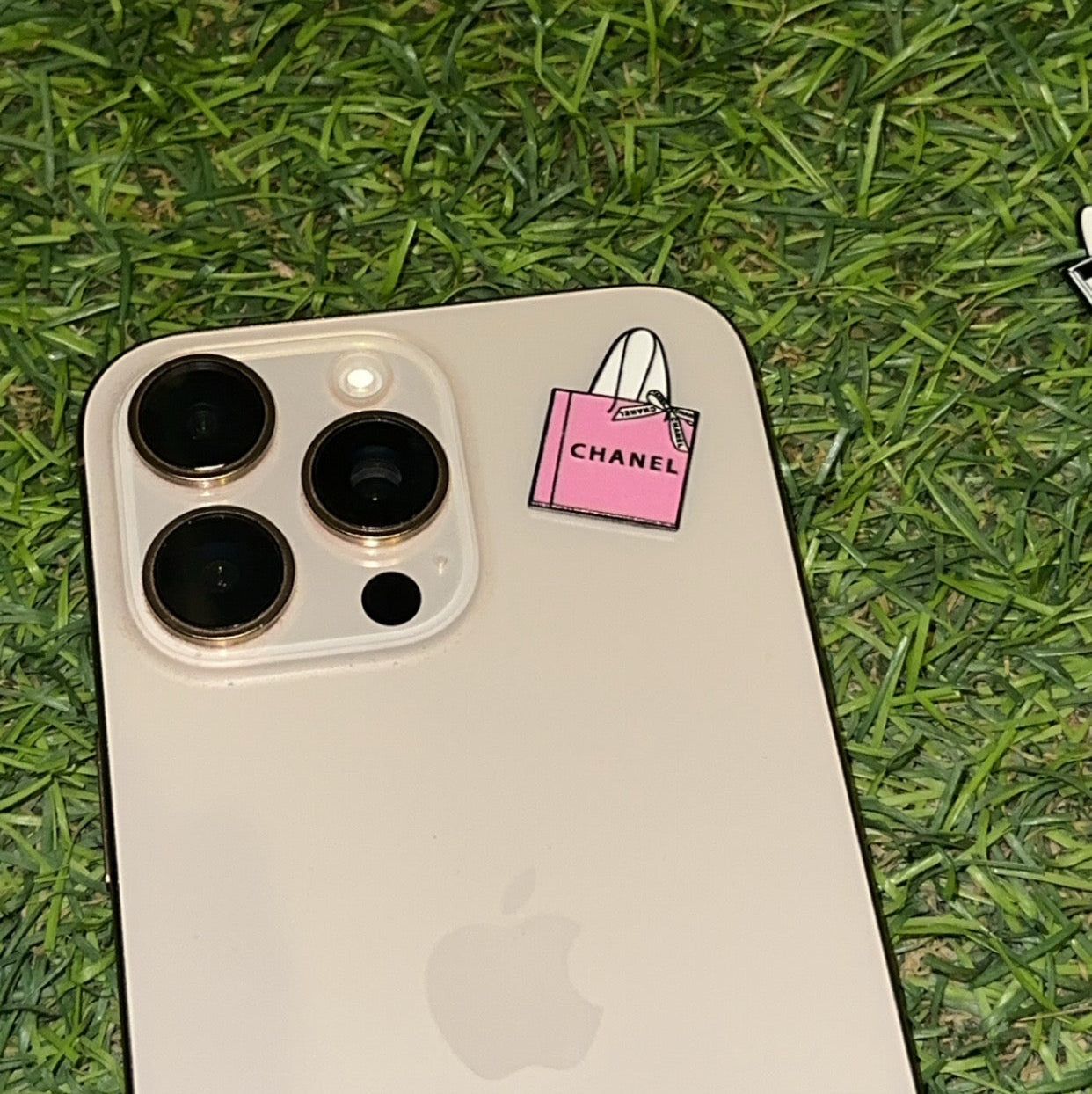 Branded Shopping Bag Metal Sticker