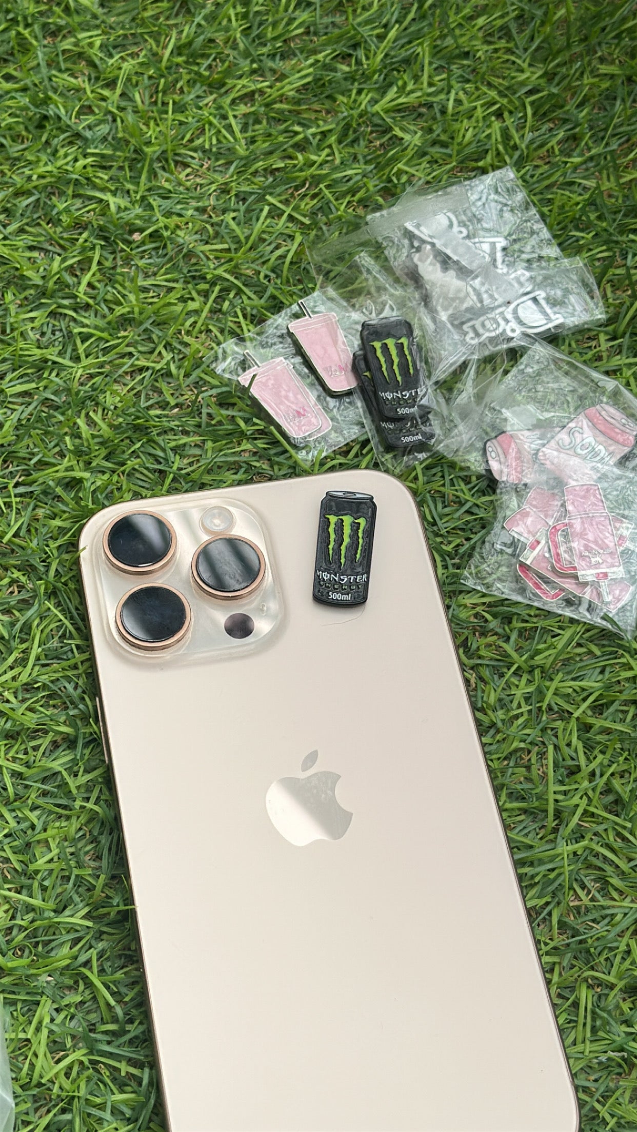 Monster Energy Can Metal Sticker | Premium Self-Adhesive Metal Decal