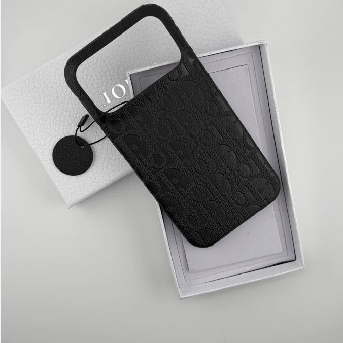 Premium iphone black d case