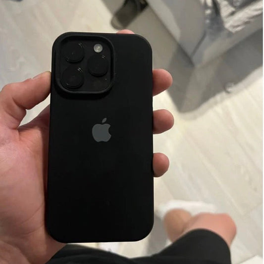 Iphone Black Silicone Case