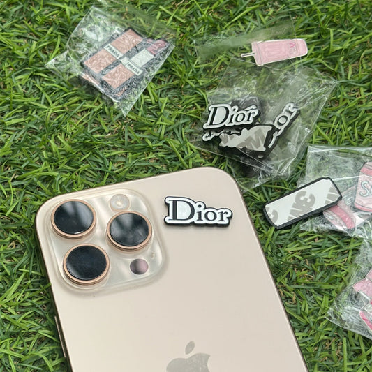 Mini Branded Metal Sticker | Premium Luxury Logo