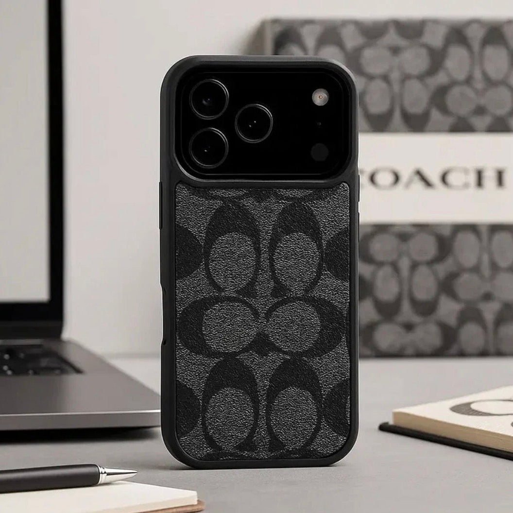 Flex Coach Inspired Leather Case