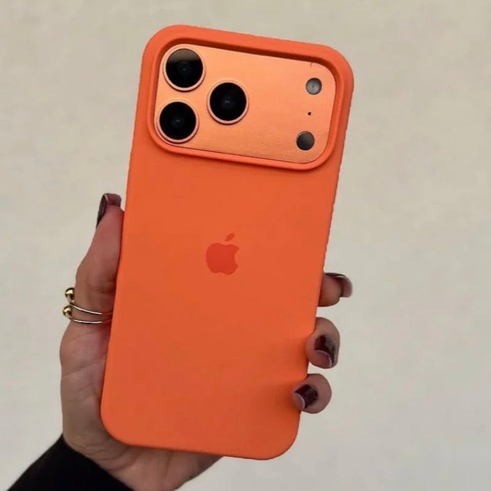 COSMIC ORANGE IPHONE SILICONE CASE