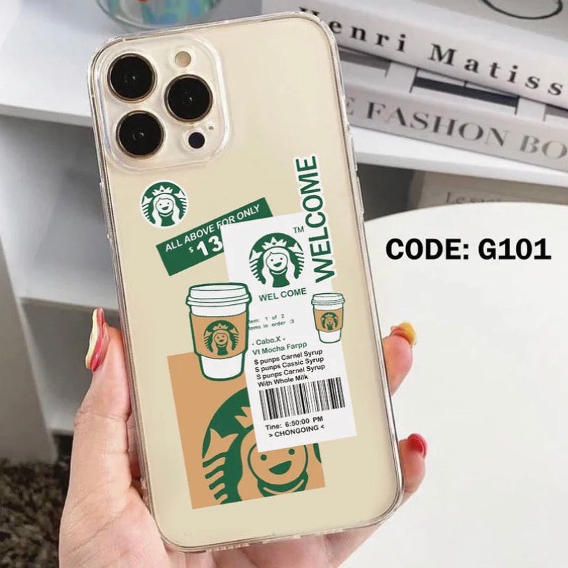 Starbucks Semi Transparent Case
