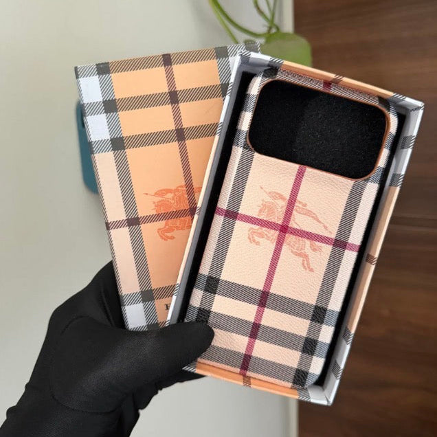 Premium Check Pattern Phone Case