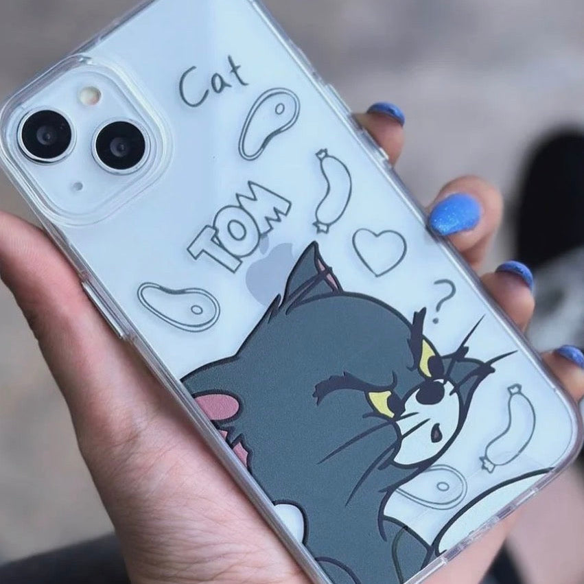 TOM & JERRY Semi Transparent Cxt Cases